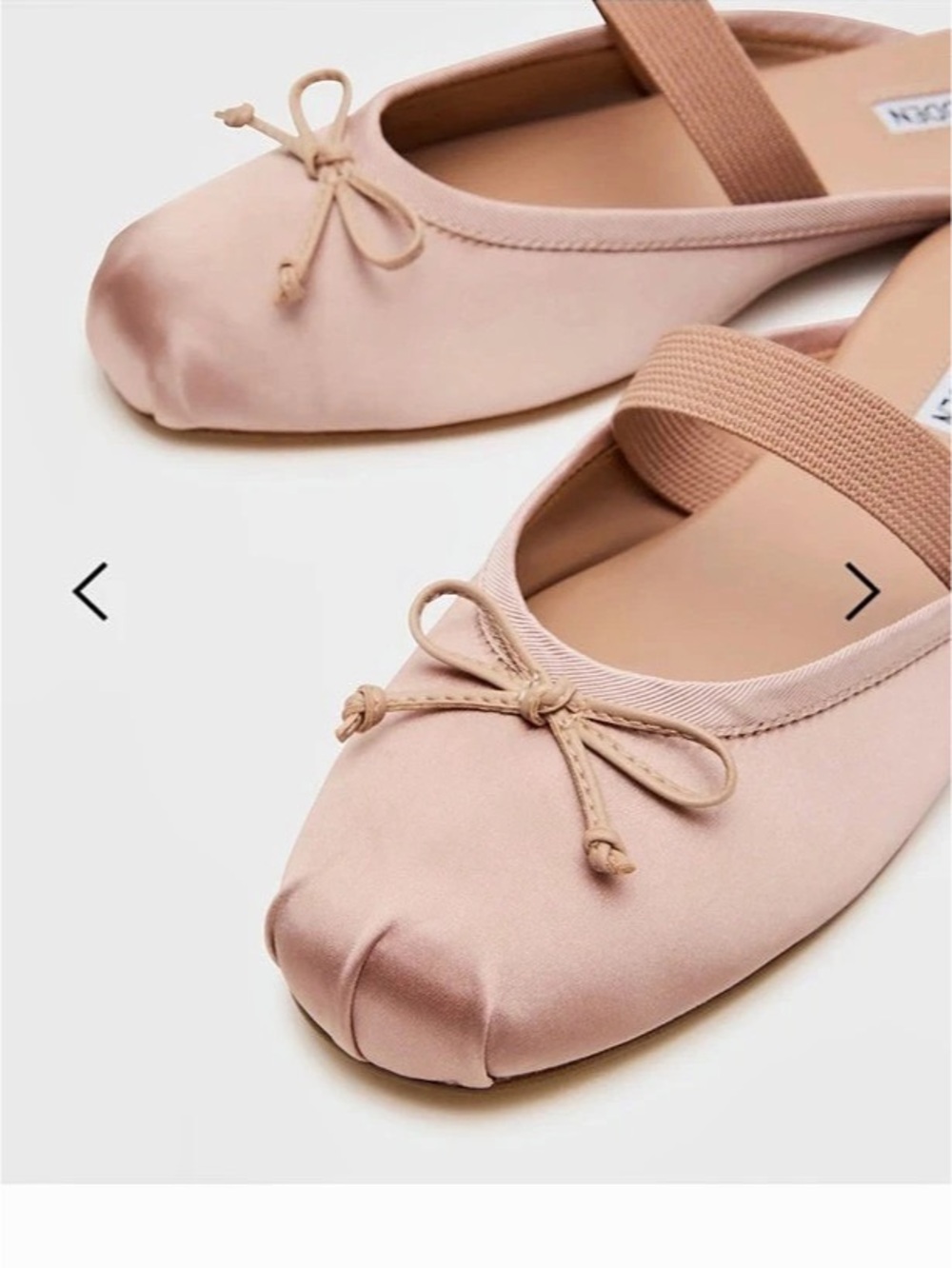 Steve Madden Cutesy Ballet Mule Pink Ballet Flats